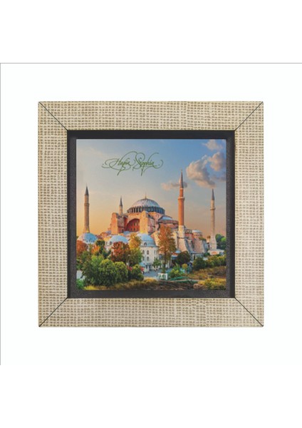 Ayasofya Baskılı Mdf MAGNETKRT-001BUZDOLABI Süsü fırsatları