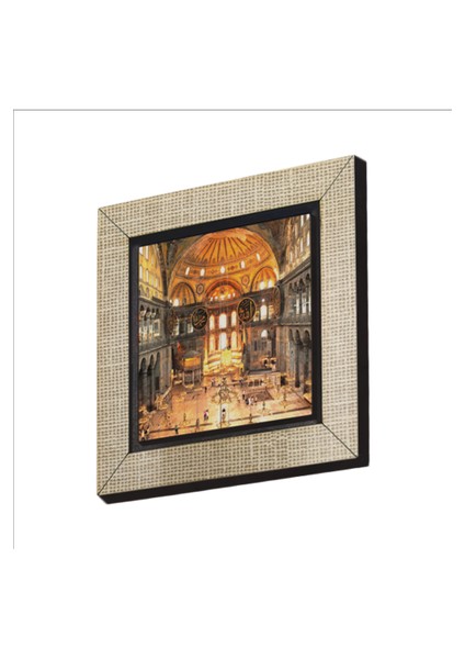Ayasofya Camii Içi Baskılı Mdf MAGNETKRT-009BUZDOLABI Süsü