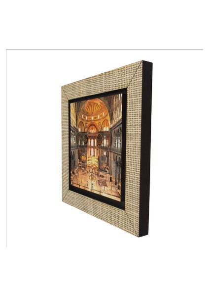 Ayasofya Camii Içi Baskılı Mdf MAGNETKRT-009BUZDOLABI Süsü indirimleri