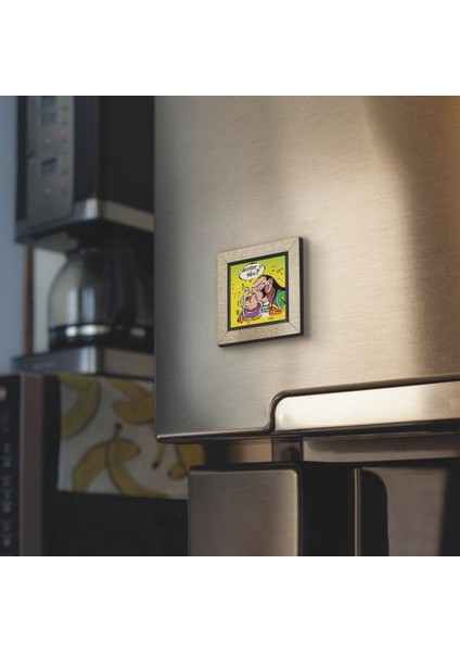 Haagse Harry Hollanda Çizgiroman Karakteri Baskılı Mdf MAGNETKRG-044BUZDOLABI Süsü fiyatları