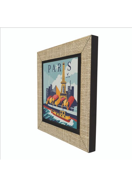Paris Baskılı Mdf MAGNETKRG-002BUZDOLABI Süsü indirimleri