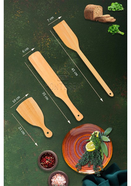 Zümrüt Serisi Ahşap Hamur Açma Oklavası Merdanesi Börek Seti 6 Lı Set Zmrset4 modelleri