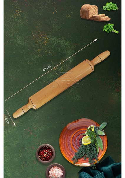 Zümrüt Serisi Ahşap Hamur Açma Oklavası Merdanesi Ahşap Kaşık Seti 6 Lı Set Zmrset5 fiyatları