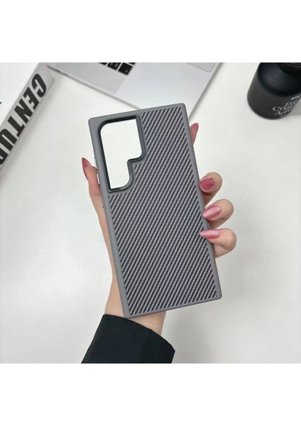 Samsung Galaxy S24 Ultra Kılıf Karbon Troy Magsafe Kapak modelleri