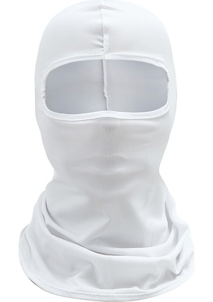 Yaz Buz Ipek Açık Bisiklet Maskesi Erkek Spor Güneş Koruyucu Maske Nefes Ter Emici Maske Yüz Koruyucu Şapka (Yurt Dışından)