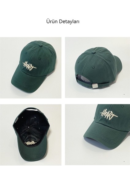 Şapka Erkek Kore Tarzı Üç Boyutlu Harfler Basit Açık Hava Güneşlik Beyzbol Şapkası Sivri Kapaklı Ilkbahar ve Yaz Seyahat Trendi (Yurt Dışından) fiyatları