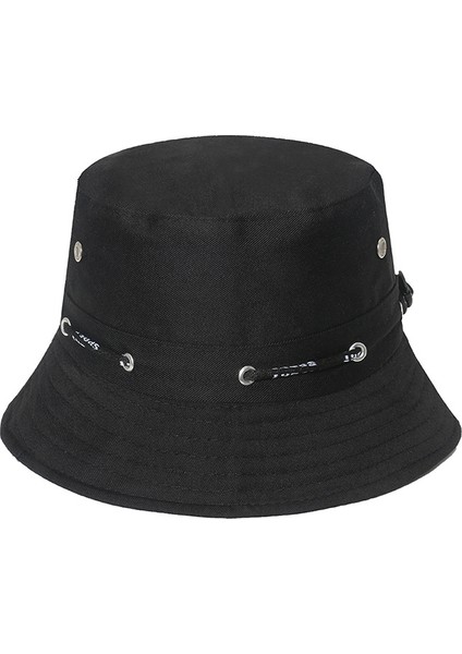 Balıkçı Şapkası Yaz Nefes Şapka Düz Renk Balıkçı Şapkası Açık Güneş Şapkası Hava Deliği Güneş Koruma Güneş Şapkası (Yurt Dışından)