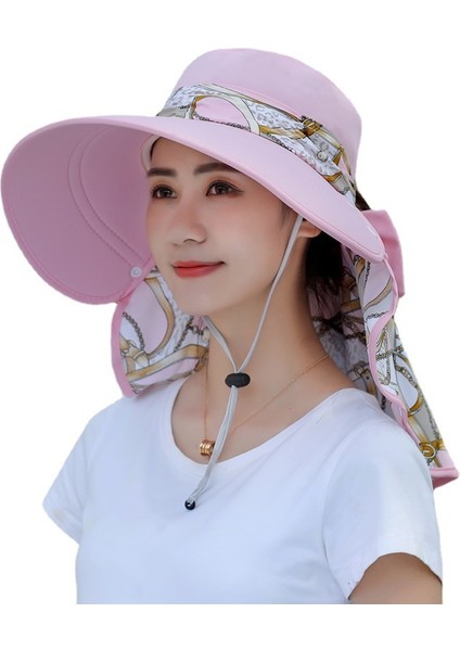 Kadınlar Için Yeni Bahar ve Yaz Güneş Koruma Şapkası, Dış Mekan Güneş Koruması ve Anti-Uv Güneş Şapkası, Geniş Kenarlı Yüz Şapkası (Yurt Dışından)