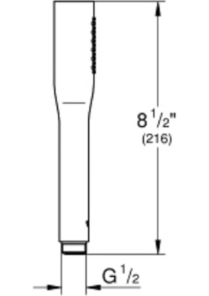 Euphoria Stick Cosmopolitan El Duşu 1 Akışlı Phantom Black - 22126KF0