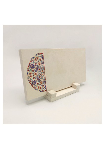 Geleneksel Hat Sanatı ile Doğal Taş Üzerine Yazılı Masaüstü Isimlik fırsatları