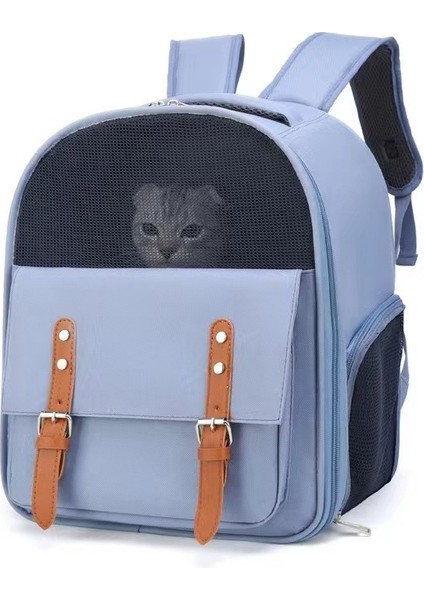 Kedi Çantası, Büyük Kapasiteli Taşıma Çantası, Evcil Hayvan Sırt Çantası (Yurt Dışından)