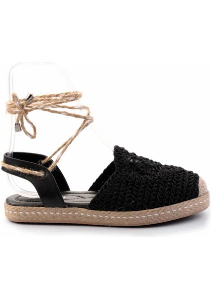 Siyah Örgü Kadın Espadril K01117011116