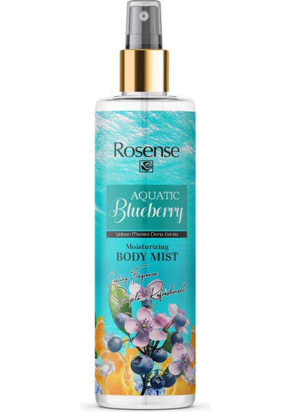 Body Mist Vücut Spreyi Aquatic-Bluberry