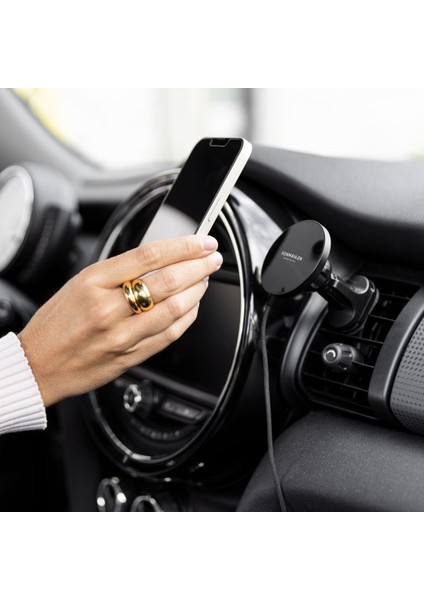 - Aura Car Black Araba Için Manyetik Kablosuz Şarj Pedi fiyatları