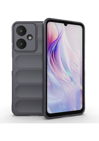 Poco M6 5G Miami Serisi Darbeye Dayanıklı Silikon Kılıf