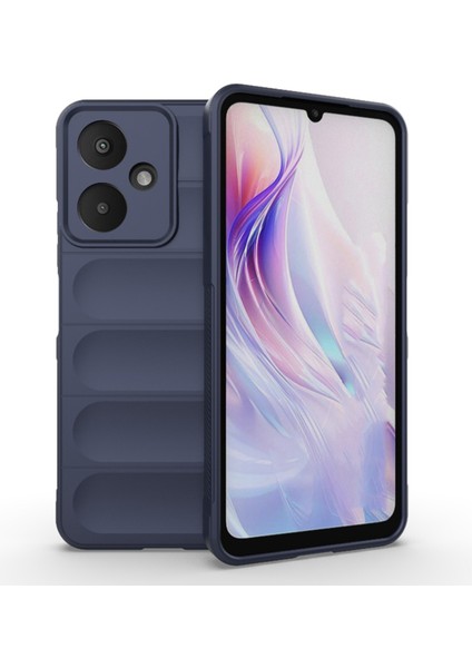 Poco M6 5G Miami Serisi Darbeye Dayanıklı Silikon Kılıf