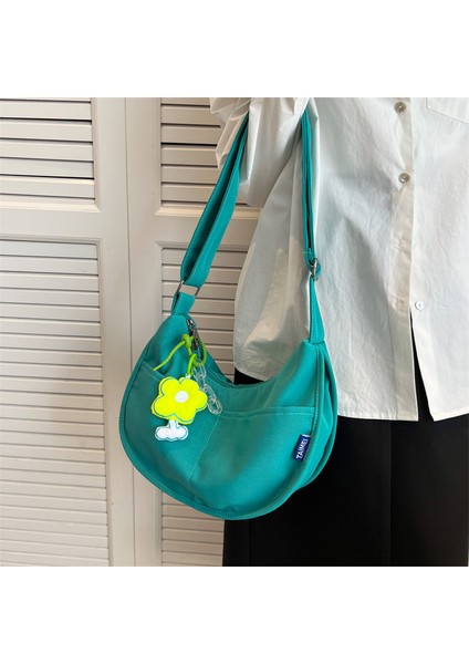 Kadınlar Için Büyük Kapasiteli Kanvas Çanta 2024 Yeni Moda Bahar Moda Çanta Çok Yönlü Crossbody Çanta Yabancı Stil Omuz Çantası (Yurt Dışından) fiyatları