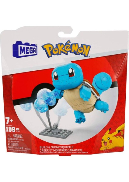 Mega Pokemon Yap ve Oyna Figürler GKY95 GYH00 Squirtle