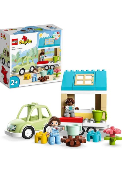 ® Duplo Kasabası Tekerlekli Aile Evi 10986 2 Yaş ve Üzeri Için Yaratıcı Oyuncak Yapım Seti (31 Parça)