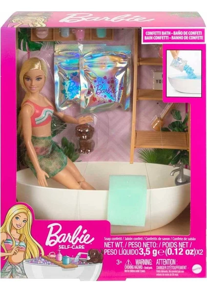 Wellness Barbie'nin Spa Günü Oyun Seti HKT92