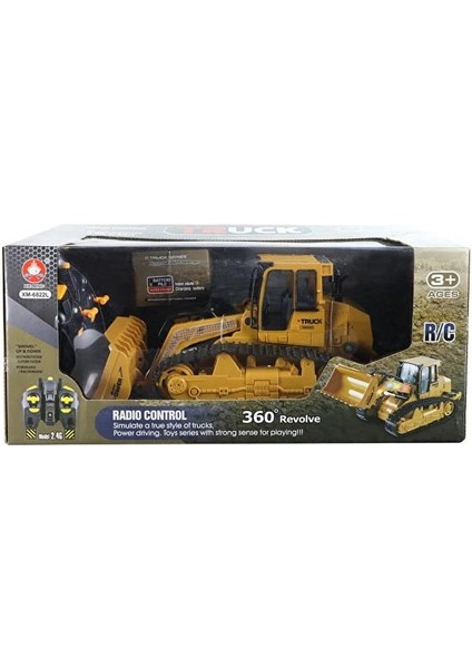 Mega Oyuncak Uzaktan Kumandalı Şarjlı Dozer Kepçe XM-6822L