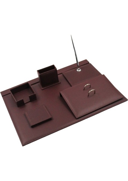 Inn Design Ab-I Hayat Elit 7 Parça Sümen Takımı Bordo ES-1011