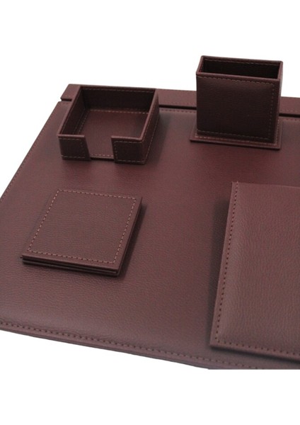 Inn Design Ab-I Hayat Elit 7 Parça Sümen Takımı Bordo ES-1011