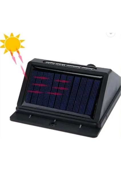Solar Panel Sensörlü 20 LED Duvar Apliği OS022SMD1