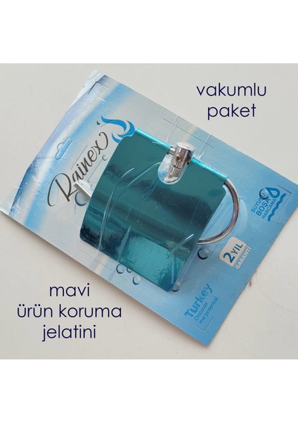 Paslanmaz Krom Kaplama Tuvalet Kağıtlığı