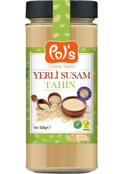Pols Gurme Serisi Yerli Susam Tahin 500 G