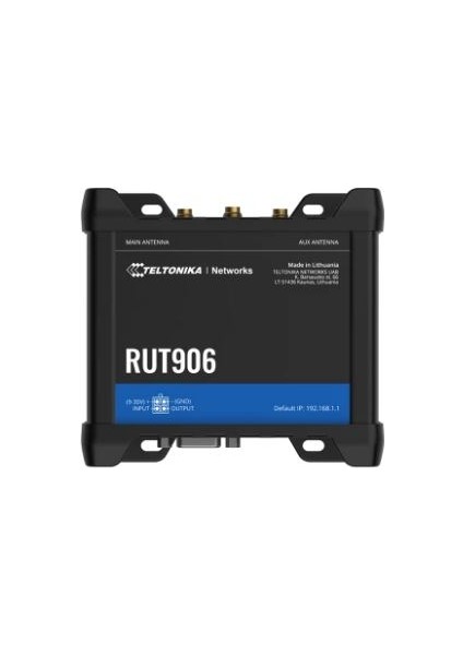 RUT906 Lte/4g Wlan Industrial Cellular Router (Cat4)