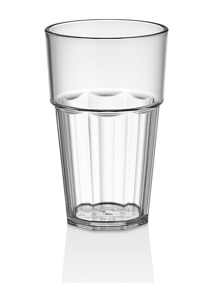 6 Adet Kırılmaz, Çizilmez, Yıkanabilir Pc Casablanca Bardak 300 ml
