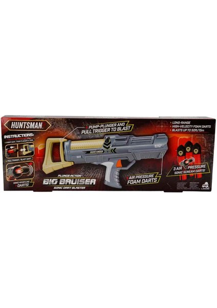 Lanard Toys Huntsman Big Bullet Füze Atan Tabanca