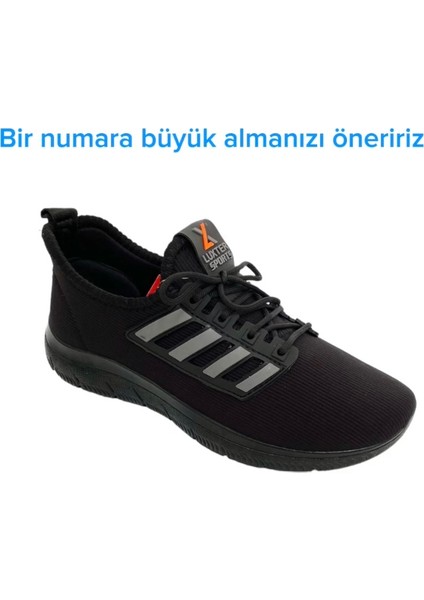 Erkek Triko Yürüyüş Ayakkabısı Hafif Esnek Ortopedik Erkek Spor Ayakkabı