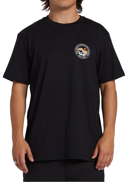Rockies Ss Erkek Siyah T-Shirt ABYZT02300-BLK
