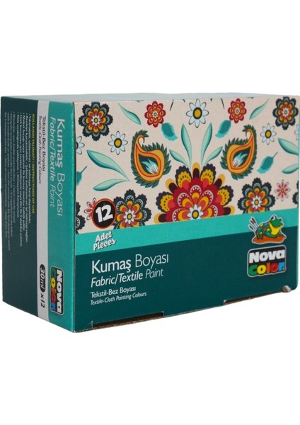 Nova Color Kumaş Boyası Sise 12 Li Nc-192