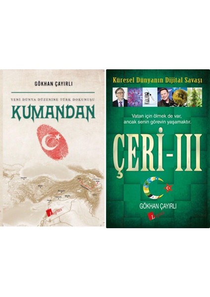 Kumandan - Çeri 3 Gökhan Çayırlı Lopus Yayınları 2 Kitap