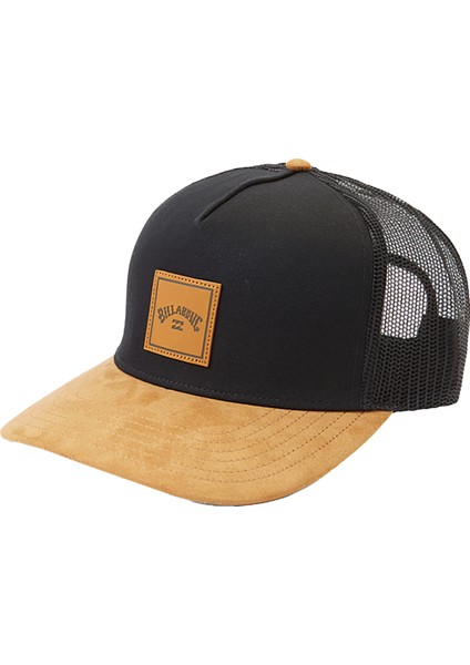 Stacked Trucker Erkek Siyah Şapka