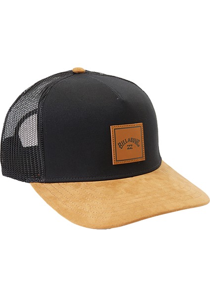 Stacked Trucker Erkek Siyah Şapka modelleri