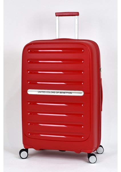 Kırılmaz Polipropilen 2'li Valiz Seti Büyük Boy - Orta Boy Kırmızı BNT1000 modelleri