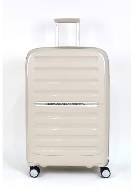 Kırılmaz Polipropilen 2'li Valiz Seti Büyük Boy - Orta Boy Bej BNT1000 fiyatları
