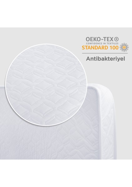 KM0501 80 x 160 Sünger Bebek Yatağı H:10 cm