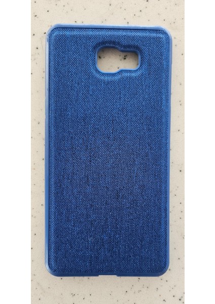 Galaxy C9 Pro Kılıf Renkli Kumaş Kaplama 1. Sınıf Spor Silikon Kapak