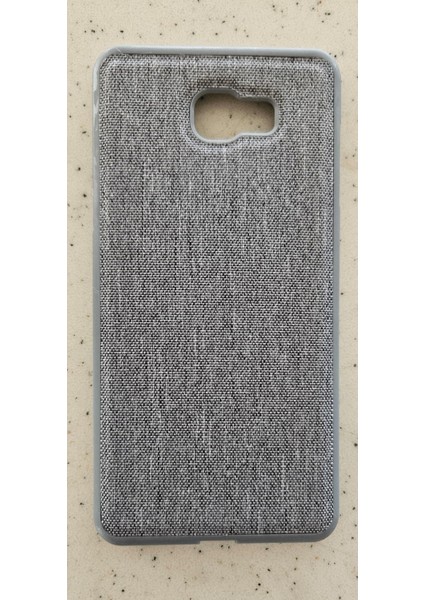 Galaxy C9 Pro Kılıf Renkli Kumaş Kaplama 1. Sınıf Spor Silikon Kapak