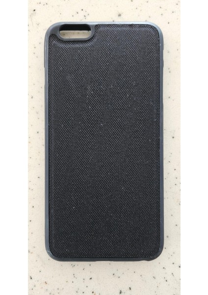 iPhone 6 Plus - 6s Plus Kılıf Renkli Kumaş Kaplama 1. Sınıf Spor Silikon Kapak