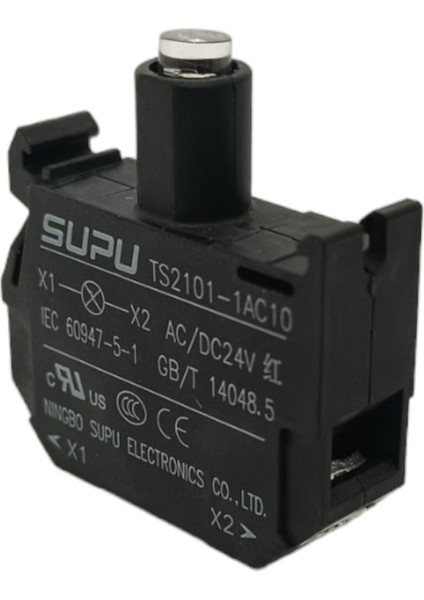 TS2101-1AC10 / Supu Işıklı Butonlar Için 24 Vac/dc LED Modülü, Kırmızı fırsatları