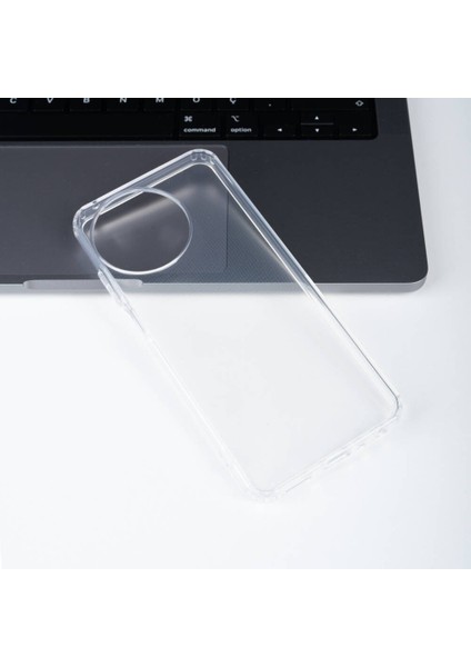 Realme 11 4g Kılıf Darbe Emici Kamera Korumalı Yumuşak Esnek Şeffaf Silikon Kapak (02-Anti)