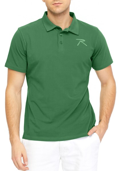 Erkek Polo T-Shirt Ostendo Yeşil