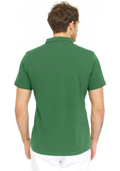 Erkek Polo T-Shirt Ostendo Yeşil