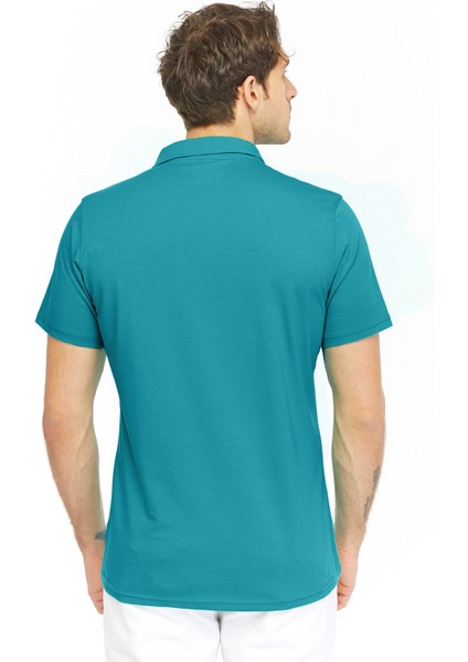 Erkek Polo T-Shirt Ostendo Turkuaz fiyatları